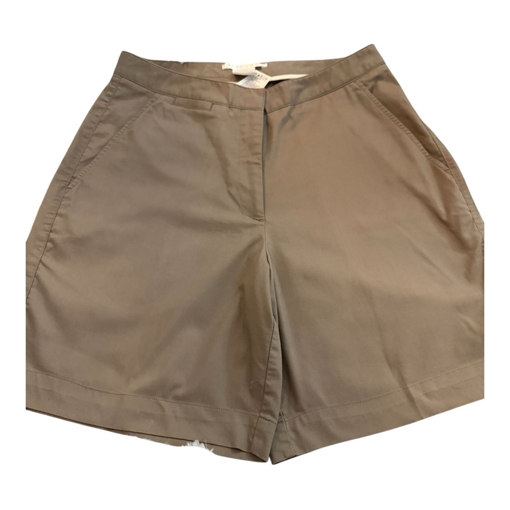 Nike Men's Tan Flat Front Shorts